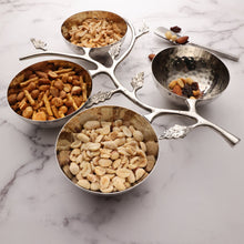 Load image into Gallery viewer, Hammered Leaf Nut Bowl