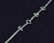 Load image into Gallery viewer, CZ Love Word Bracelet, Sku#B172