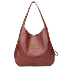 Load image into Gallery viewer, Women's Soft PU Leather Bucket Bag – Stylish Shoulder &amp; Tote Handbag