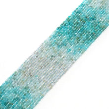 Load image into Gallery viewer, Genuine Amazonite Round Faceted Beads, 2mm, Sku#U1505