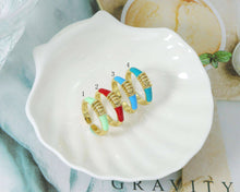 Load image into Gallery viewer, Colorful Enamel Adjustable Ring, Sku#X293