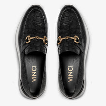 Load image into Gallery viewer, The Padova Black Leather Men Sneaker