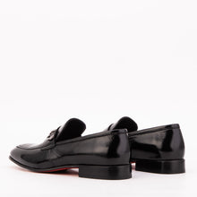 Load image into Gallery viewer, The Blackwell Black Patent Bit Loafer Men Shoe