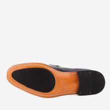 Load image into Gallery viewer, The Blackwell Navy Patent Bit Loafer Men Shoe