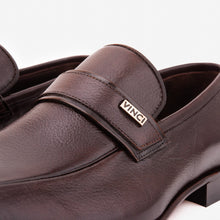 Load image into Gallery viewer, The Ashford Brown  Baby Buffalo Leather Loafer Men Shoe