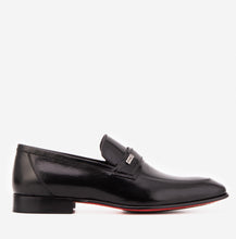 Load image into Gallery viewer, The Ashford Black Baby Buffalo Leather Loafer Men Shoe