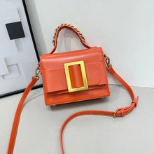 Load image into Gallery viewer, Women's Patent Leather Crossbody Bag - Sleek Compact Shoulder Bag with Adjustable Strap
