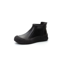Load image into Gallery viewer, Women's Vintage Mid-Calf Boots | PU Leather Back Zipper | Flat Heel Casual Winter Boots