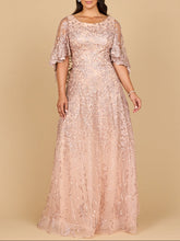 Load image into Gallery viewer, Cape Sleeve Mother's Gown | 28881