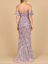 Load image into Gallery viewer, Off Shoulder Mermaid Lace Gown | Lara 28884