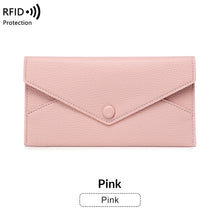 Load image into Gallery viewer, RFID Anti-Theft Women's Wallet - Waterproof Lightweight PU Leather Wallet