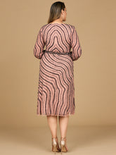 Load image into Gallery viewer, Beaded Midi Dress with Long Sleeves