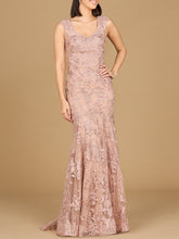 Load image into Gallery viewer, Sleeveless Mermaid Lace Embroidered Gown