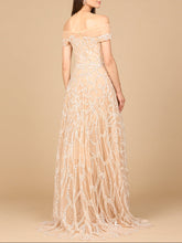 Load image into Gallery viewer, Off Shoulder A-line Gown