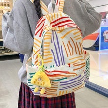 Load image into Gallery viewer, Sweet High-Capacity School Backpack for Girls - Oxford Cloth Student Bag
