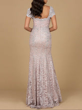 Load image into Gallery viewer, Fitted Lace Mermaid Gown