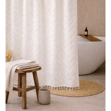 Load image into Gallery viewer, Capri Tufted Shower Curtain