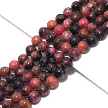 Load image into Gallery viewer, Genuine Brazil Rhodochrosite Round Smooth Beads, 6mm/8mm/10mm