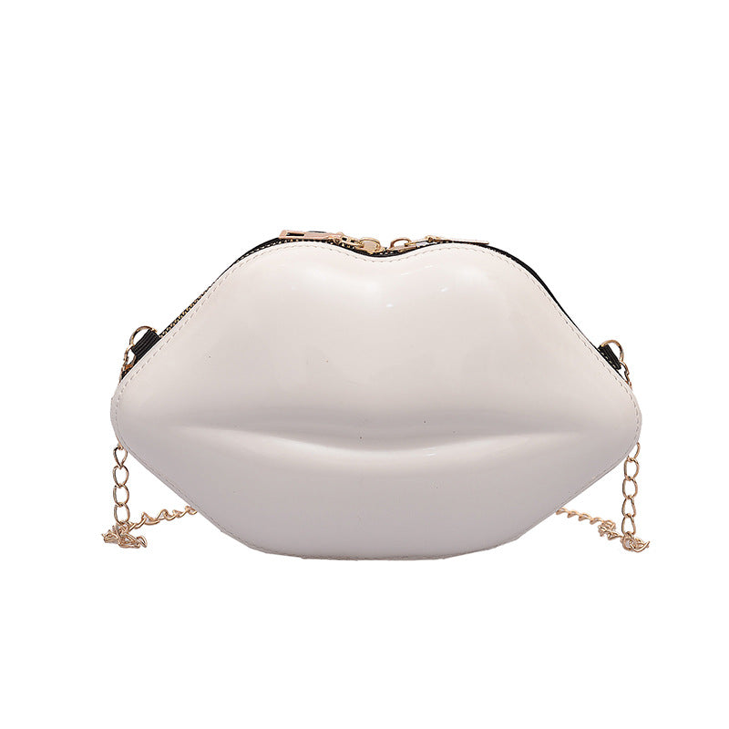 Lip-Shaped Mini Bag