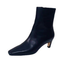Load image into Gallery viewer, Women's Genuine Leather Snow Boots | Cowhide Sheepskin Wool-Lined Winter Stiletto Boots
