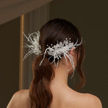 Load image into Gallery viewer, Feathered Two-Piece Hair Vine