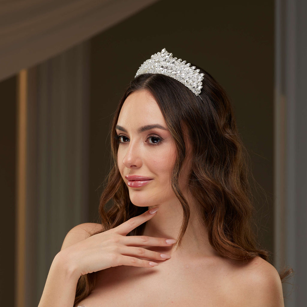 Crystal & Rhinestone Shiny Tiara