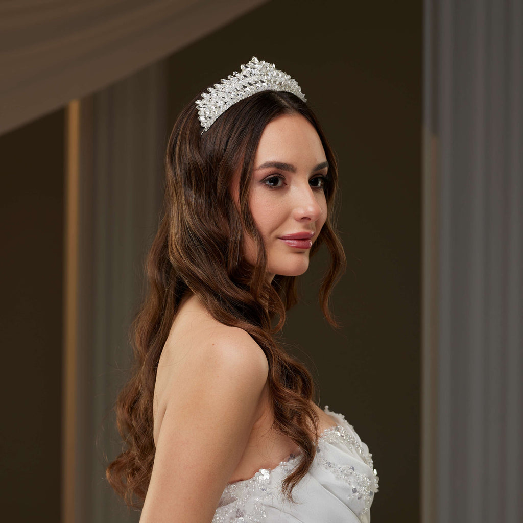 Crystal & Rhinestone Shiny Tiara