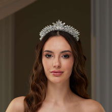 Load image into Gallery viewer, Crystal &amp; Rhinestone  Tiara