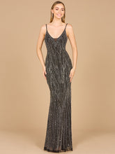 Load image into Gallery viewer, V-Neck Fitted Gown  - OUTLET