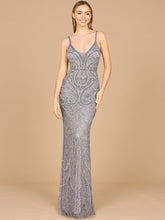 Load image into Gallery viewer, V-Neck Fitted Gown