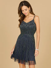 Load image into Gallery viewer, Spaghetti Strap V-Neck Dress