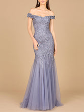 Load image into Gallery viewer, Off Shoulder Mermaid Gown