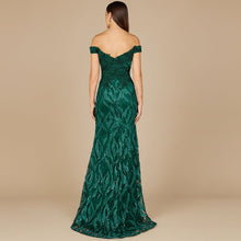 Load image into Gallery viewer, Off Shoulder, Mermaid Lace Gown