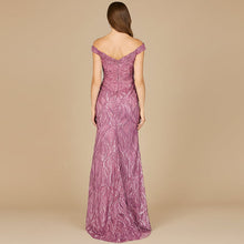 Load image into Gallery viewer, Off Shoulder, Mermaid Lace Gown