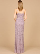 Load image into Gallery viewer, Embellished Gown with Slit And Spaghetti Straps  - OUTLET