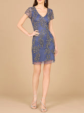 Load image into Gallery viewer, Cap Sleeve Cocktail Dress  - OUTLET