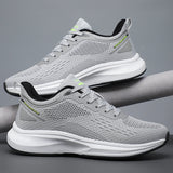 Men's Breathable Mesh Casual Sneakers – Lightweight Travel Shoes
