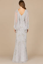 Load image into Gallery viewer, Beaded Cape Sleeve Dress