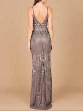 Load image into Gallery viewer, Sleeveless V-Neck Beaded Dress