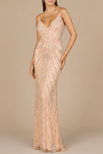 Load image into Gallery viewer, Spaghetti Strap Beaded Dress