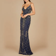 Load image into Gallery viewer, Spaghetti Strap Beaded Dress
