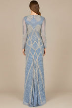 Load image into Gallery viewer, V Neck Beaded Long Sleeve Dress