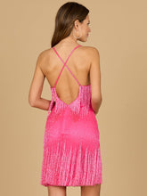 Load image into Gallery viewer, Spaghetti Strap Fringe Dress