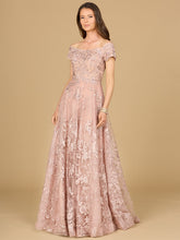 Load image into Gallery viewer, Off Shoulder A-Line Gown | Lara 29122