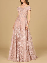 Load image into Gallery viewer, Off Shoulder A-Line Gown | Lara 29122