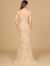 Load image into Gallery viewer, Mermaid Lace Gown with Cap Sleeves