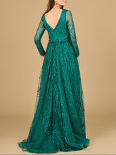 Load image into Gallery viewer, Elegant Overskirt Dress with Long Sleeves