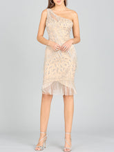 Load image into Gallery viewer, One Shoulder Cocktail Dress