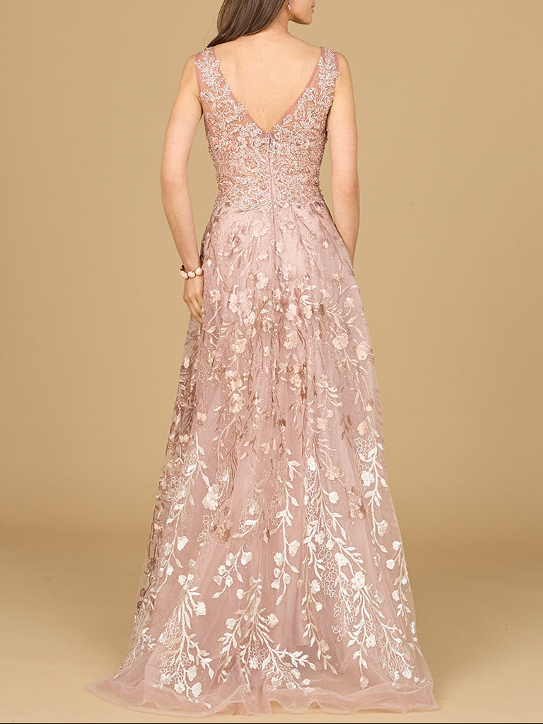 Ombre Lace Ballgown