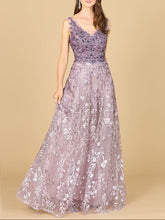 Load image into Gallery viewer, Ombre Lace Ballgown